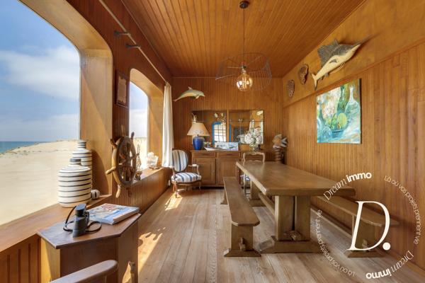 Villa d’exception en 1ère ligne océan – Saint-Girons Plage
