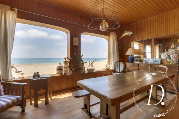 Villa d’exception en 1ère ligne océan – Saint-Girons Plage