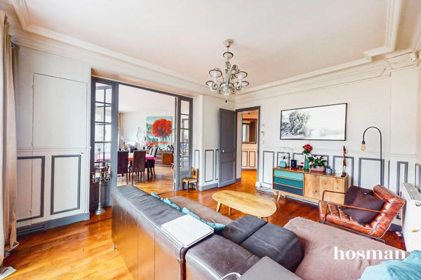 Appartement familial - 92,4m2 - 4 pièces avec cave - DPE D - Boulevard de la Chapelle, Paris 10ème