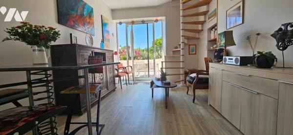 Appartement avec belle terrasse.