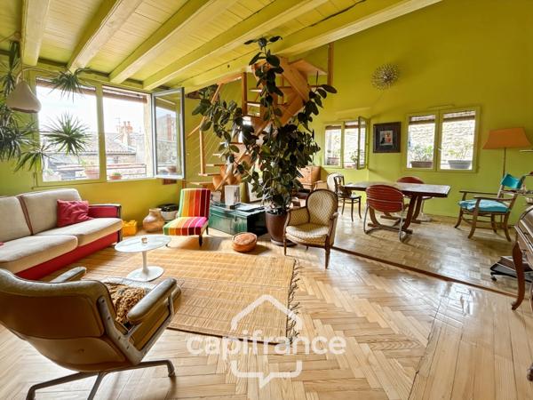 Bordeaux / Quartier St Michel - Apt spacieux et au calme / Duplex - Jardin partagé - local velo