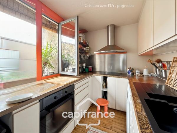 Bordeaux / Quartier St Michel - Apt spacieux et au calme / Duplex - Jardin partagé - local velo