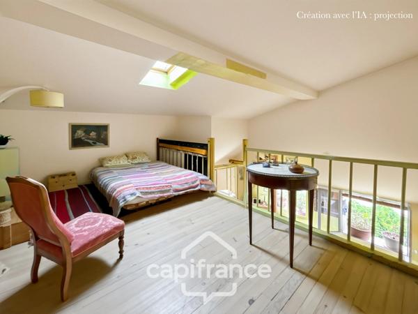 Bordeaux / Quartier St Michel - Apt spacieux et au calme / Duplex - Jardin partagé - local velo