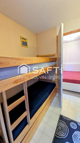 Appartement 2 Pièces avec balcon exposé plein Sud sans vis à vis avec vue imprenable sur les montagnes