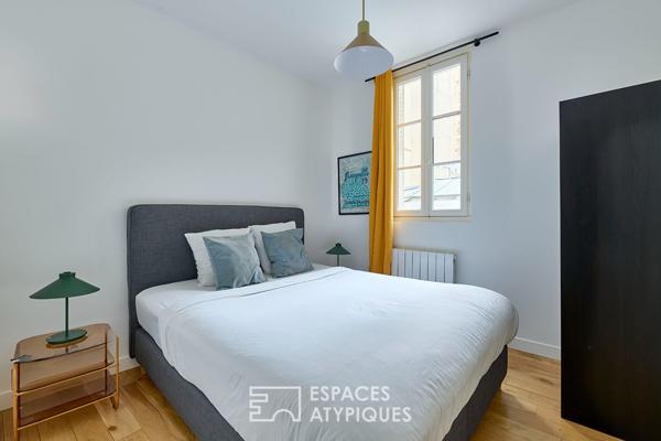 Ancien studio de danse transformé en loft mixte d’architecte – Grandes Carrières
