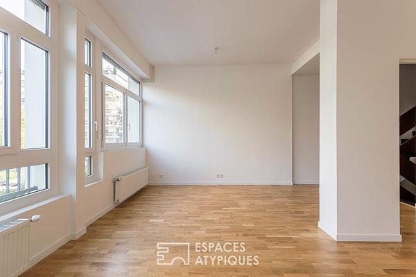 Duplex esprit loft proche place Guichard