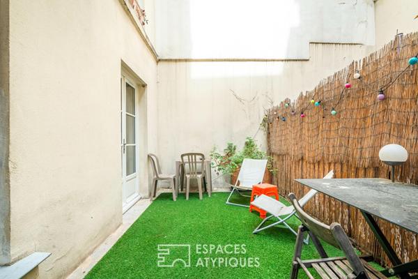 Appartement avec terrasse au coeur du Marais