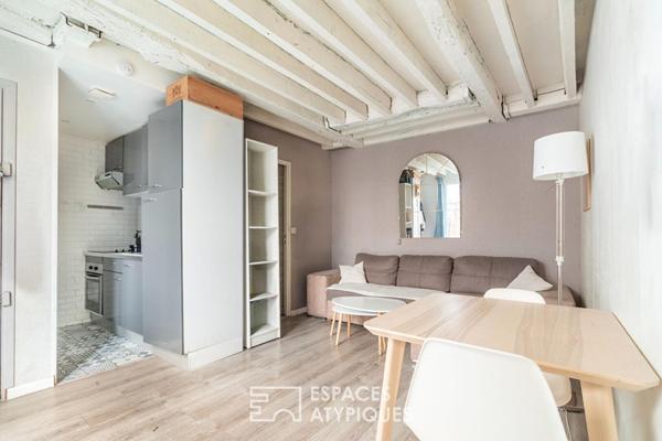 Appartement avec terrasse au coeur du Marais