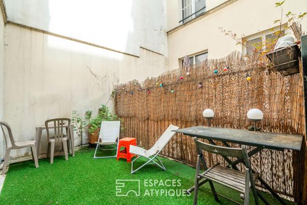 Appartement avec terrasse au coeur du Marais