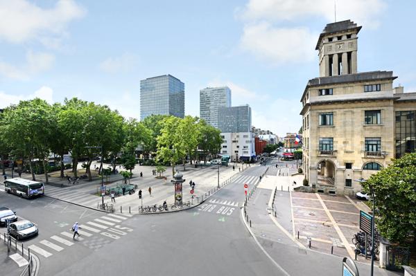 Montreuil 93100 3 pièces de 63 m² au 2e étage lumineux