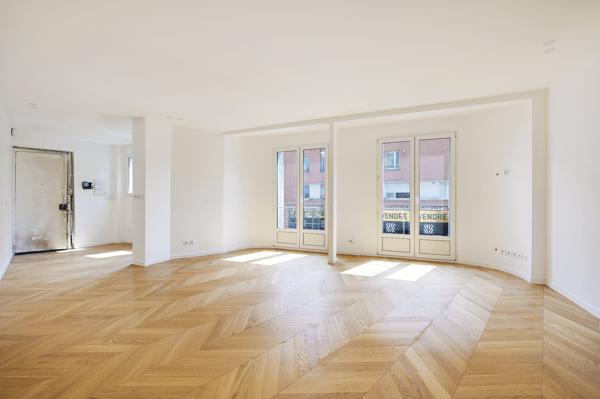 Montreuil 93100 3 pièces de 63 m² au 2e étage lumineux