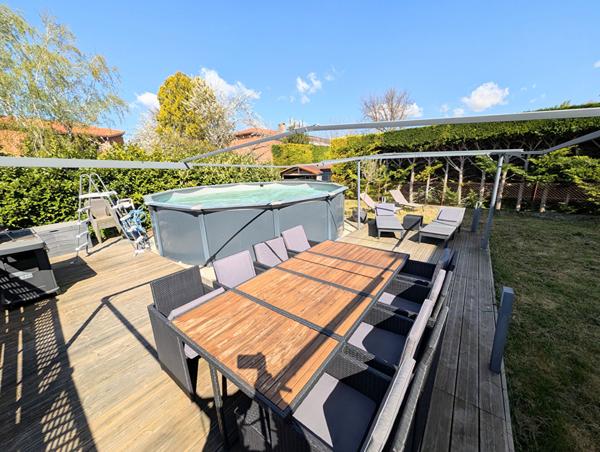 Saint Orens de Gameville appartement-maison 5 pièces 127 m2 jardin et garage