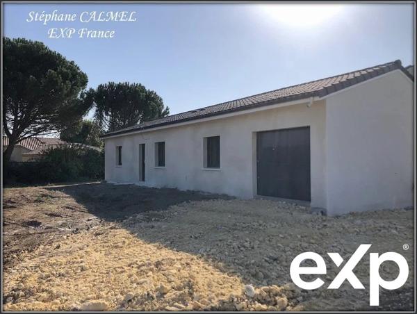 Maison neuve plain-pied 100 m² – 3 chambres – Suite parentale – Garage – DPE A