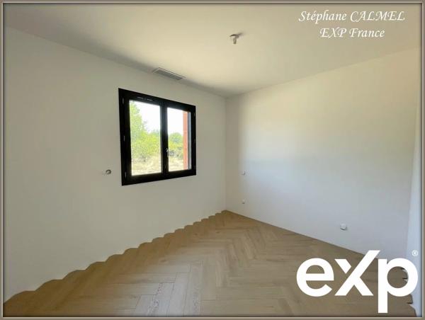 Maison neuve plain-pied 100 m² – 3 chambres – Suite parentale – Garage – DPE A