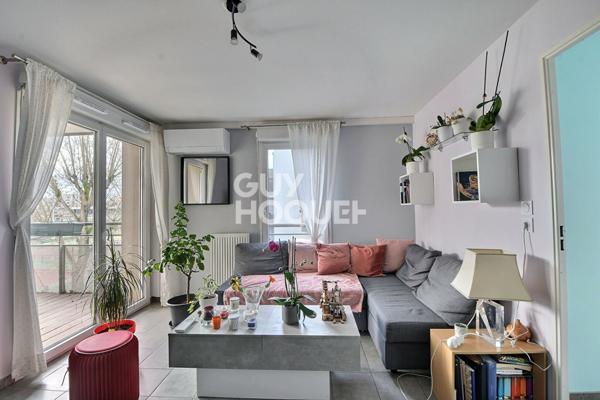 (Visite virtuelle) - À VENDRE, Appartement T3 de 54 m², double exposition, avec balcon & garage, SAINT-FONS (69190)