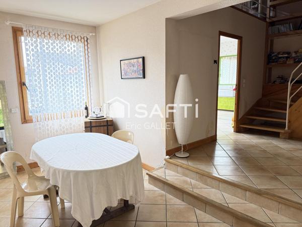 Jolie maison 6 pièces avec jardin