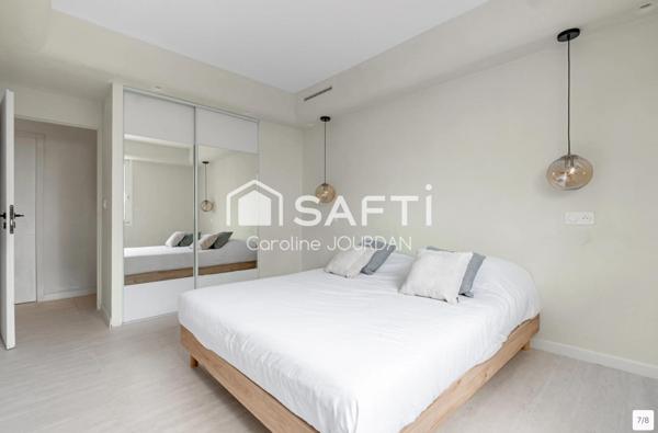 Appartement 2 pièces 47m2 avec balcon - refait à neuf - proche Croisette / Général Vautrin