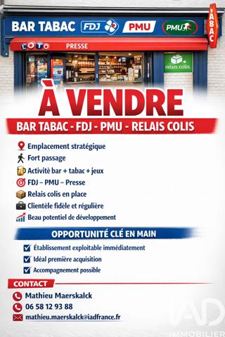 Bar, Brasserie, Tabac à vendre 300 m² Candas