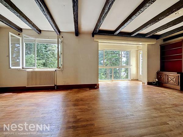 QUIMPERLÉ, maison familiale 166m², combles aménageables, garage