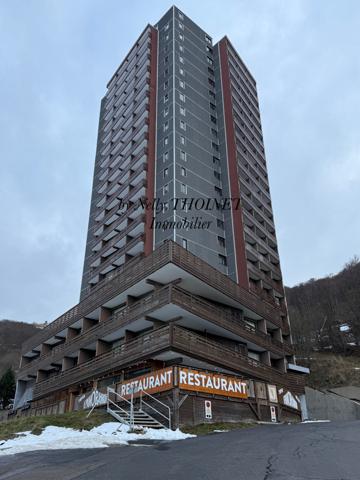 Besse-et-Saint-Anastaise (63610) Dépt.63, SUPER BESSE, STUDIO, 22m2, balcon, local à ski