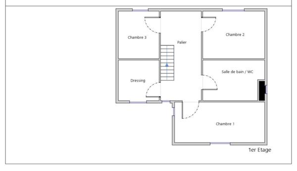 Maison 4 pièces - 149 m² Exclusivité efficity