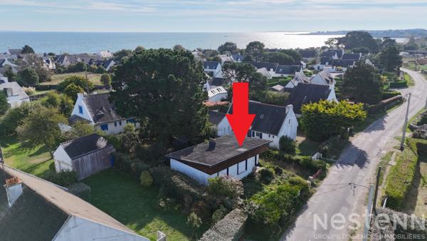 SAINT-PIERRE-QUIBERON - Petite maison à vendre à 300 mètres des plages de la baie !