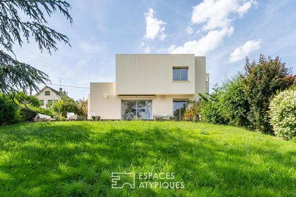Maison d’architecte au calme et avec une vue dégagée