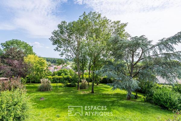 Maison d’architecte au calme et avec une vue dégagée