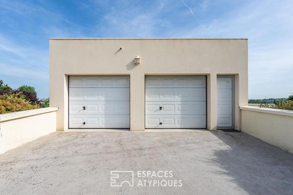 Maison d’architecte au calme et avec une vue dégagée