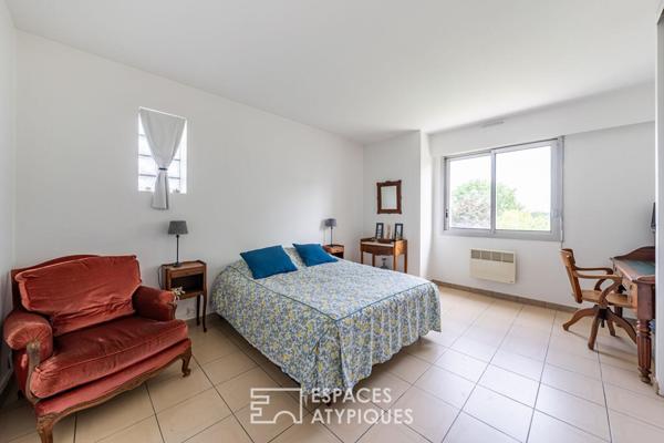 Maison d’architecte au calme et avec une vue dégagée