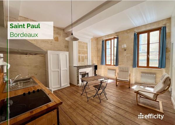 Appartement 2 pièces - 40 m² Exclusivité efficity