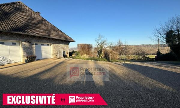Maison familiale en pierres - Brive Ouest - Espace à vivre de PLAIN PIED - Terrain 5 038 m²