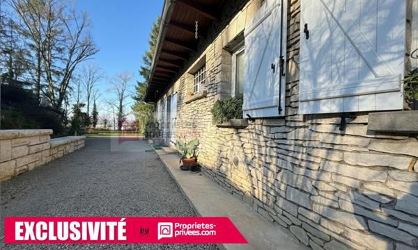 Maison familiale en pierres - Brive Ouest - Espace à vivre de PLAIN PIED - Terrain 5 038 m²