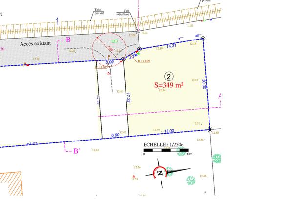 Terrain Challans 347 m2
