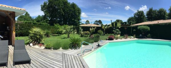 GUJAN-MESTRAS MAISON 200M2 PISCINE AU CALME