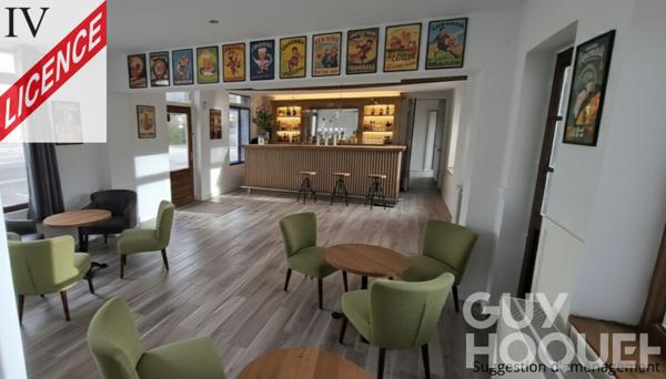 Commerce avec licence IV et habitation