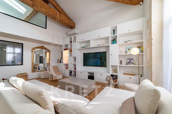 Superbe duplex comme une maison en centre ville