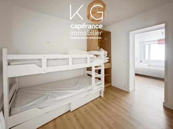 Calvados (14), appartement à vendre 46m2, 2 chambres, proche Place Morny, charme et luminosité