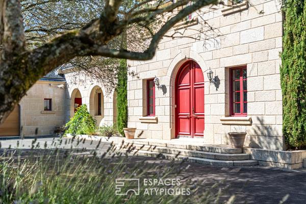 Élégante propriété familiale sur parc paysager à Pontchâteau