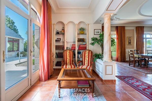 Élégante propriété familiale sur parc paysager à Pontchâteau