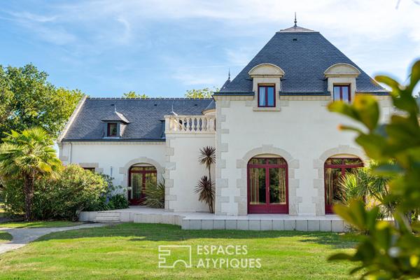 Élégante propriété familiale sur parc paysager à Pontchâteau