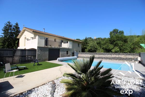 Belle maison individuelle avec sous-sol complet – Piscine – Terrain 1 169 m² – Hautecourt-Romanèche (01250)
