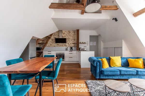 Appartement de caractère duplex Angers Doutre