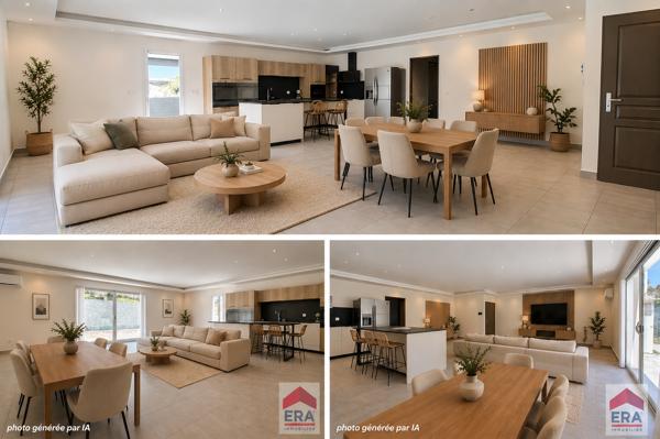 Maison Caumont-Sur-Durance - 147 m2 - Piscine - Double garage