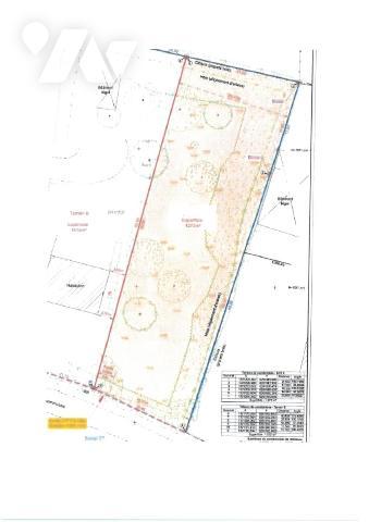 Terrain avec façade de 18 mètres linéaires