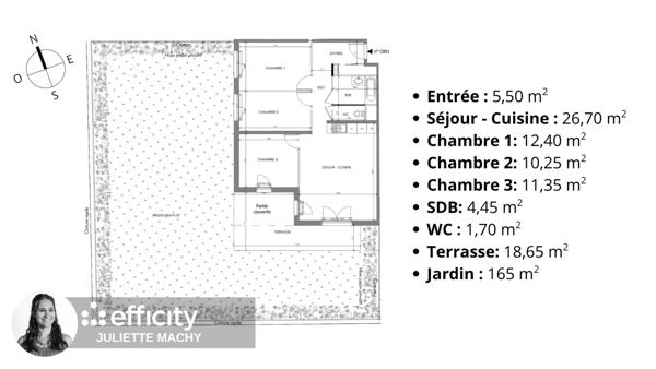 Appartement 4 pièces - 76 m²