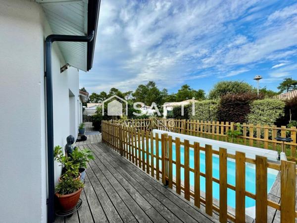 Maison contemporaine à vendre, 7 pièces + studio,  Gujan-Mestras (La Hume)