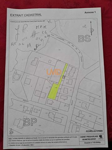 Terrain Viabilisé Tharon Plage 702m²