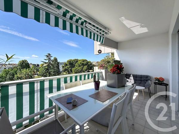 Appartement F3 à vendre  3 pièces - 61,59 m 2   ANTIBES  - 06