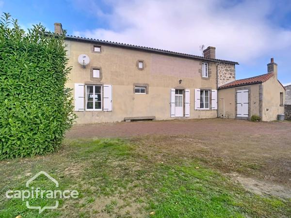 Maison de caractère à vendre 4 pièces PIERREFITTE (79)